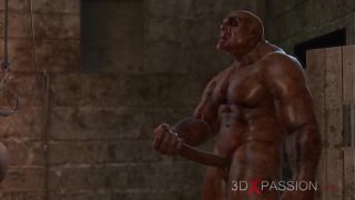 BRUTAL ORGY IN THE DUNGEON. No one knows about Selina’s passion. 3dxpassion.com