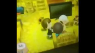 Threesome with my gf and her friend in Animal Crossing.