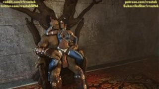 Kitana and Goro 3D porn Lovers