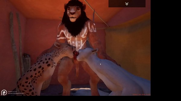 Hentai Cg Lolion - wild life game animation 3d lion dominating female leopard and lioness lick  oral penis furry monster animal beast - Gogo Anime