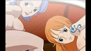 Nami and Nojiko get fuck on the sunny one piece