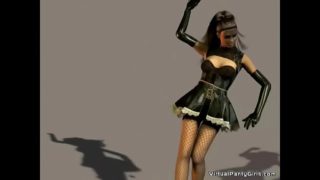 Fuck my throat and cum on my big virtual tits