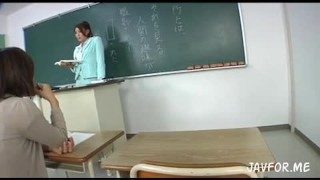JAV Teacher pantyhose toy part 1.