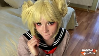 Passionate Deepthroat and Hardcore Fucking with Toga Himiko from League of Villains
