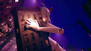 Giantess Growth Neko Vid
