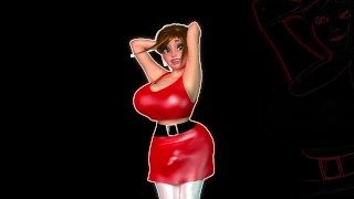 Happy Holidays From Mary!!! Thank You!!! Futanari Milf Dancing The Holidays Away!