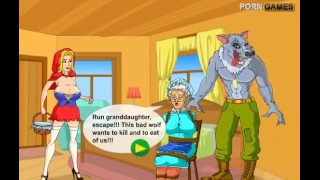 Red Riding Hood Parody Where Everyone Gets To Fuck The Horny Slut ...
