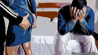 Joven Esposa es Follada por el Jefe de su Marido al Frente de el y Lo Disfruta Netorare Parte 1 – Cartoon