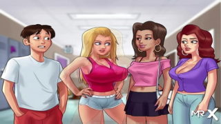 SummertimeSaga – They’re Looking For Homework Checks, Tits Play E1 # 11