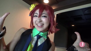 [HentaiCosplay] She’s just the way she is in her cute cosplay, and she’s taking her time until the very last minute in the studio.