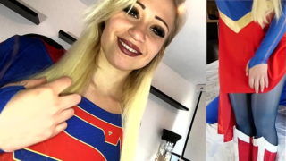 Gabi Gold Supergirl fucked with pantyhose
