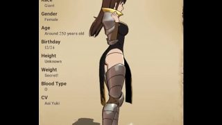 7 Deadly Sins Grand Cross – Green “Creation” Fighter Diane 360 Hero Motions Animations Portrait Mode