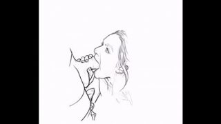 Cartoon blowjob