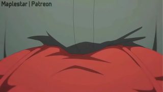 2 2D anime animations by spy family