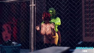 She-Hulk pounding Black Widow