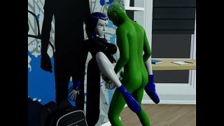 BeastBoy and Raven camera 3