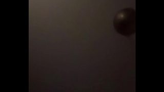 My girl and me fuck hard and loud in the darkness to orgasm