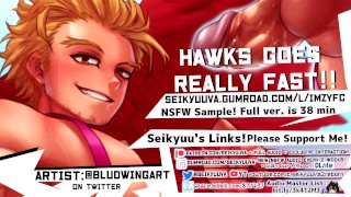 My Hero Academia HAWKS GOES REALLY FAST!!! – Female Pronouns art:bludwingart