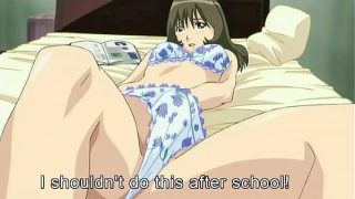 Teacher masturbates after class – Hentai