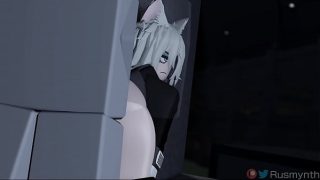 Anti gets RAILED HARD from behind and gets cum in her ass