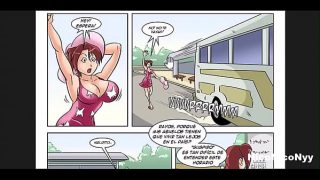 Hermosa chica la dejo el bus y termino culiando con un chico desconocido por el coño