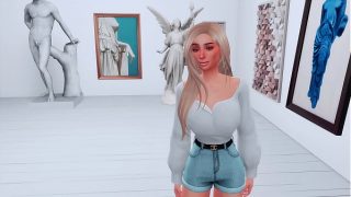PERVERTED TEEN HAD HARD SEX WITH AN ANIMATED STATUE (SIMS 4   ANIME HENTAI   SFM)