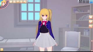 Ruby Oshi no ko animation Game 3d