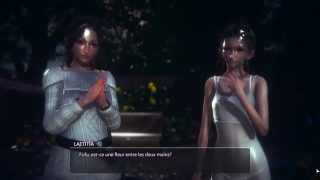 TWO BRUNETTE THREESOME