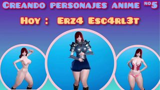 Creando personajes anime #5 ( Erz4 Esc4rlet)