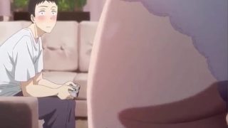 Hentai Story – Blonde Stepsister Seduced Stepbrother When Play A Game [ Uncensored ]