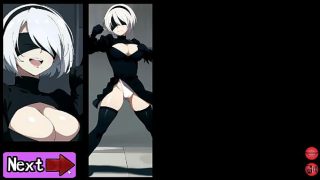 NieR hentai 2b fucked