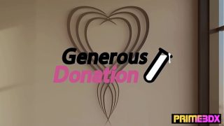 Do you Need any Help Donating Sperm? Interracial Futanari animation by Prime3DX