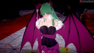 Morrigan fucking hardsex | Full Halloween Special on Sheer & PTRN: Fantasyking3