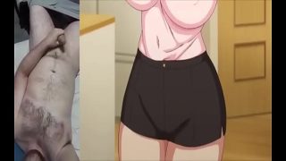 Horny hentai girl gets an intense orgasm and squirt all over the place