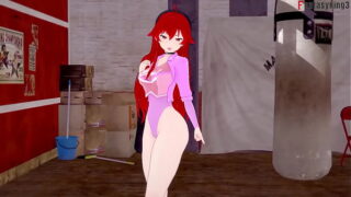 I help Eris train and I end up fucking her | Mushoku Sexsei 3 | Full 1Hr Movie on Sheer & PTRN: Fantasyking3