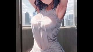 (3D ANIMATED AI GENERATED) Friend has fun with heavy bi couple (with pussy masturbation ASMR sound! Ai porn)