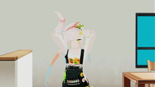 Airani Lofifteen Hentai Hololive Vtuber Undress Dance Cupid Song MMD 3D Yellow Eyes (CLIP)