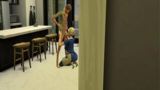Voyeur Life – Brady bunch watching mom give the boy next door a bj secretly