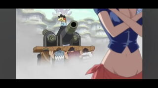 Nico robin gives her panties to a pervert