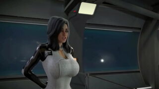 FUTA GANGBANG – Naughty Recruits Fucks the Spaceship Captain for a Promotion