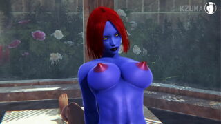 Mística dos X-Men, bucetuda safada e gostosa sendo – 3D Anime Hentai