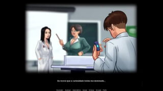 Summertime Saga ep 95 – Fiz a professora gozar usando controle remoto