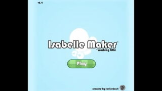 Isabelle Maker flash game