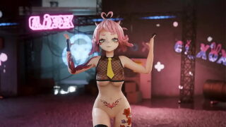 [MMD] STRIP TEASE | LE SSERAFIM – ANTIFRAGILE