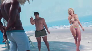 Animation Wife Ch*ats With Boss While husband is nearby