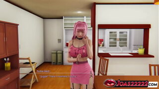 Sexy Pink Hair Yuma Rule34 3D Hentai – Big Tits Massage, Wet Pussy Licking & Vibrator Play with Squirt