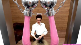Bondage by Sister – 3D BDSM Metal Bondage Animation