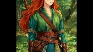 ErosQuest – Enora l’Archère – IA Anime Rousse Masturbation, Vaginal, Anal, Fellation & Facial