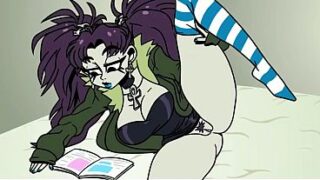 Big Titty Goth Girl Gets Paid To Fuck Animation