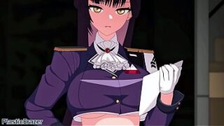 (Goddess of Nikkes) Marciana pleasures Captain.